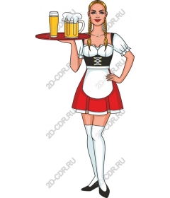  Charming beer wench