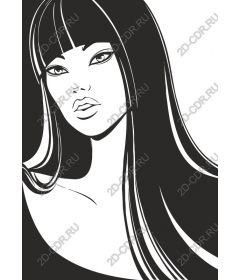  Elegant portrait of a woman