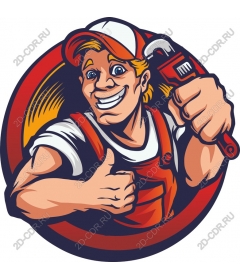 Funny handyman