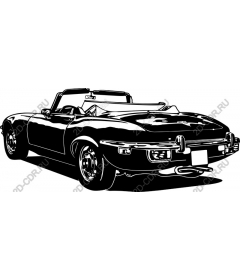  Classic sports car convertible