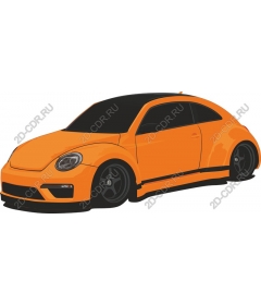  Стильный автомобиль Orange Beetle