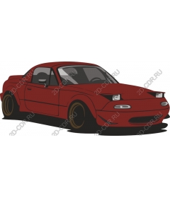  Classic red sports car