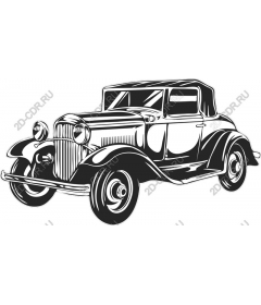 Классический винтажный автомобиль