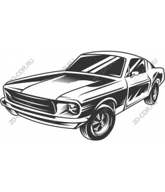  Classic muscle car