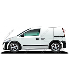 White commercial van