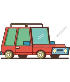  Charming red car