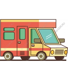  Colorful food truck