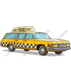  Classic yellow taxi