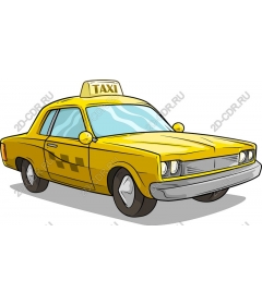 Классическое желтое такси