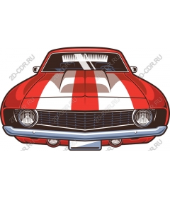  Classic red sports car