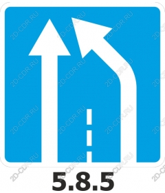 Traffic sign direction (5.8.5)