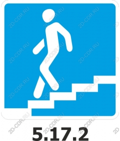 The icon of the descent of the stairs