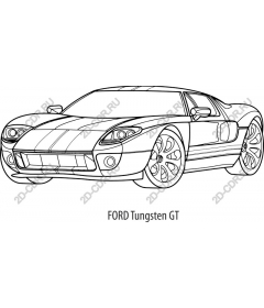  Drawing FORD Tungsten GT