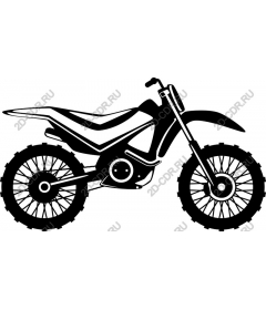  Elegant motorcycle off-road
