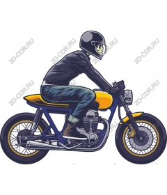  Classic motorcyclist