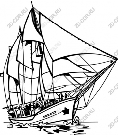  Classic sailing ship