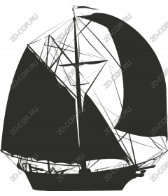  Classic sailing ship