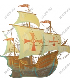  Classic sailing ship