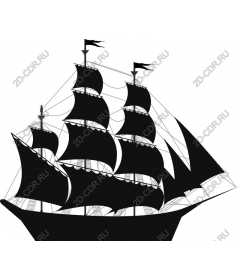  Classic sailing ship