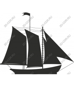  Classic sailing ship