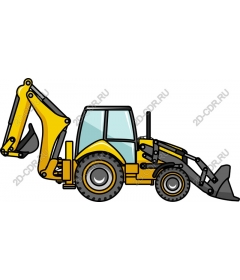  Backhoe loader premium