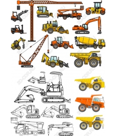 Комплект строительной техники