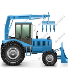  Blue dozer
