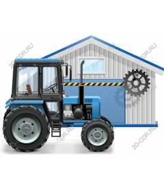  Blue Tractor