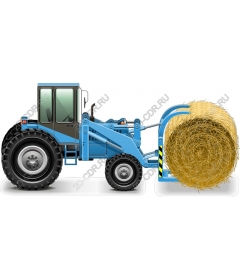 High-performance farm tractor