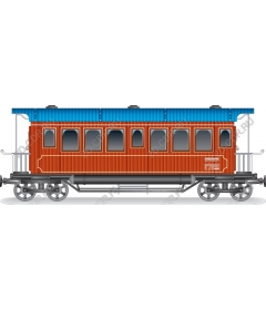  Classic vintage train
