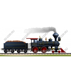  Classic steam locomotive
