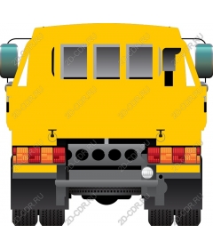  Желтый школьный автобус