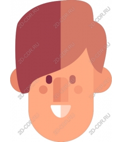 Funny cartoon character