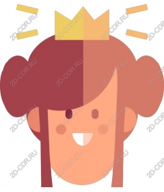 Fun Crowned Girl