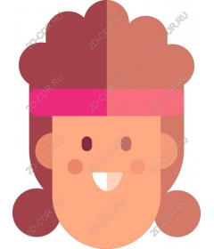 Fun character with headband