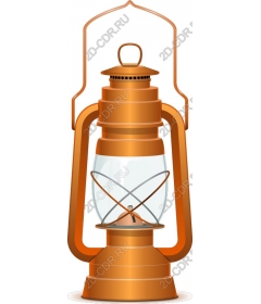 Vintage oil lamp