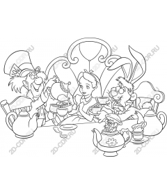  A fancy tea party