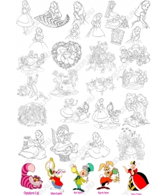 Wonderland Bundle - A Collection Of Cliparts