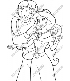 Quirky character line art
