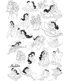 The Set Of Aladdin - Kit Cliparts