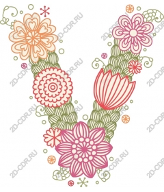  Floral V