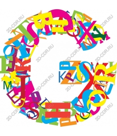 Color the alphabet