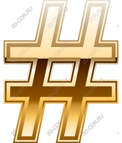 The hashtag "Golden gradient"