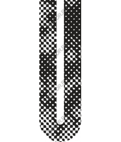  Black and white checkered pattern