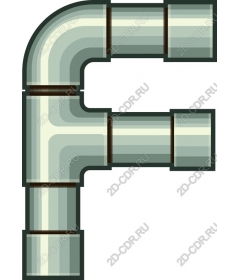 Трубчатая буква F