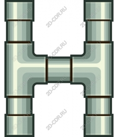 Соединитель трубы H