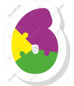 Color puzzle No. 6
