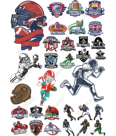 Football kit cliparts