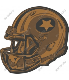 Vintage football helmet