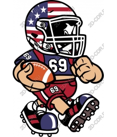 Dynamic character of American football